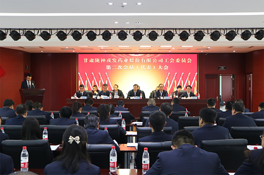 隴神戎發(fā)工會(huì)第二次會(huì)員（代表）大會(huì)順利召開
