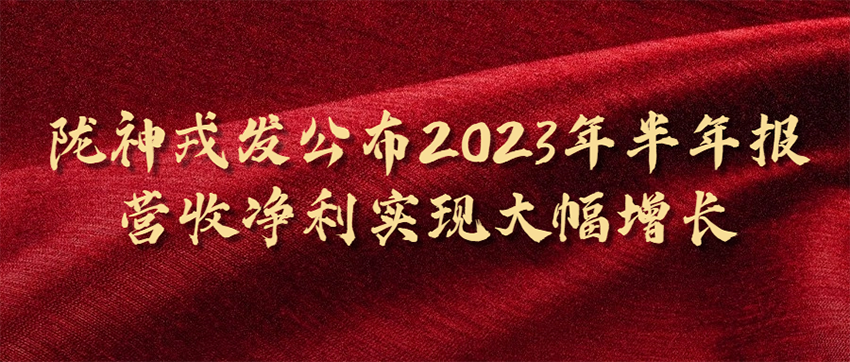 隴神戎發(fā)公布2023年半年報(bào)，營(yíng)收凈利實(shí)現(xiàn)大幅增長(zhǎng)