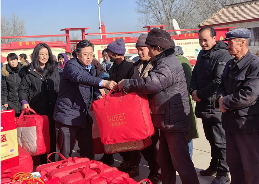 【集團(tuán)要聞】歲寒情深暖人心 新春慰問(wèn)送關(guān)懷