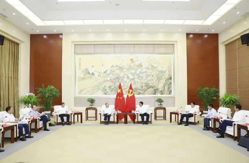 【集團要聞】汪尚學(xué)武和謙會見周榮一行