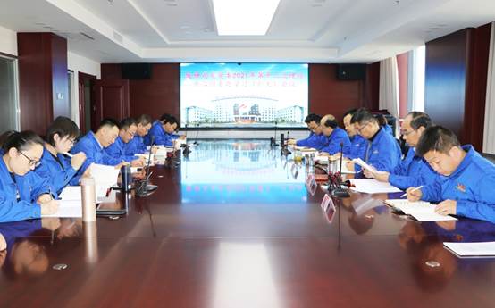 隴神戎發(fā)召開(kāi)2021年第十二次黨委理論中心組專(zhuān)題學(xué)習(xí)（擴(kuò)大）會(huì)議